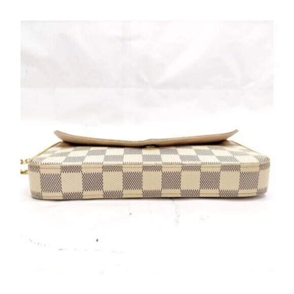 Authentic Louis Vuitton Felicie Damier Azur Shoulder Bag 649-121924 - Picture 8 of 15